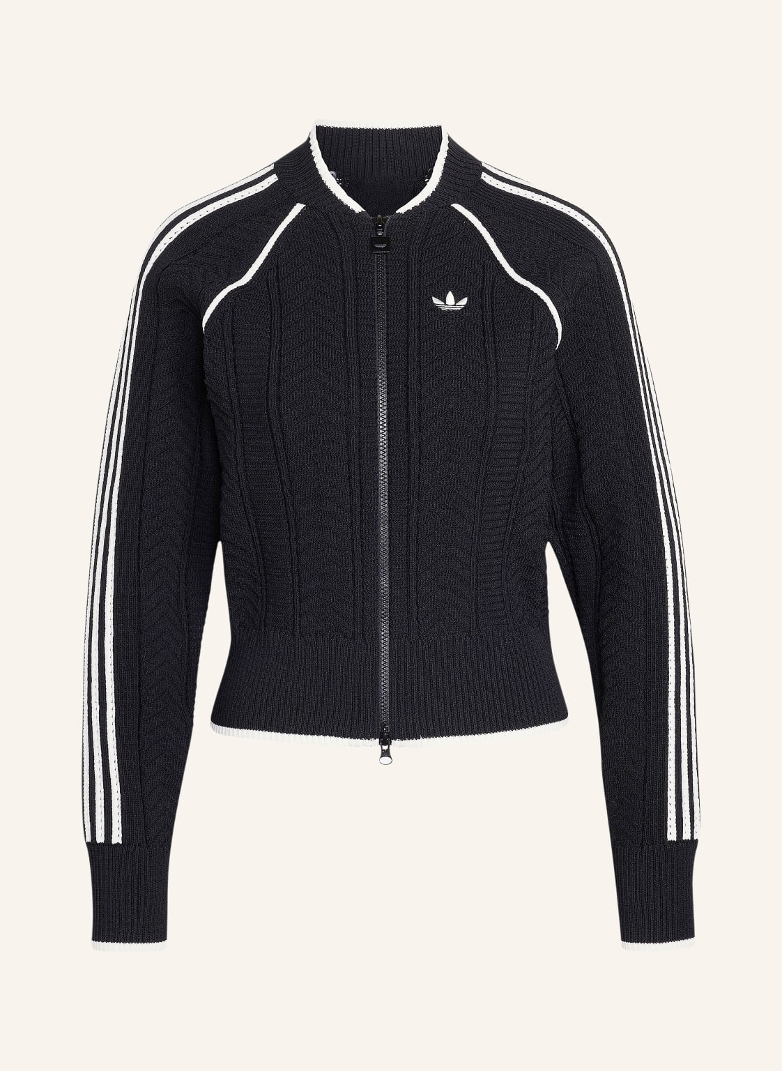 Adidas Originals Kardigan Sst Z Odpinanym Kapturem schwarz