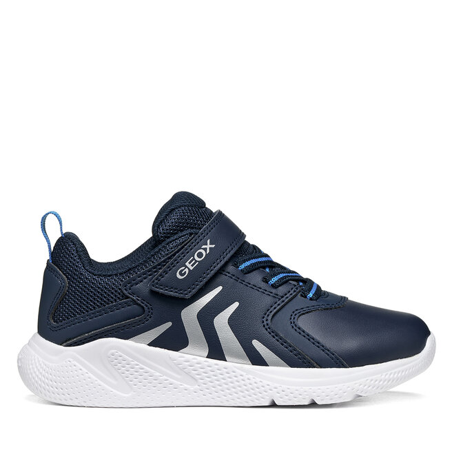 Sneakersy Geox J Sprintye Boy J66GBE 0BC14 C4002 M Granatowy