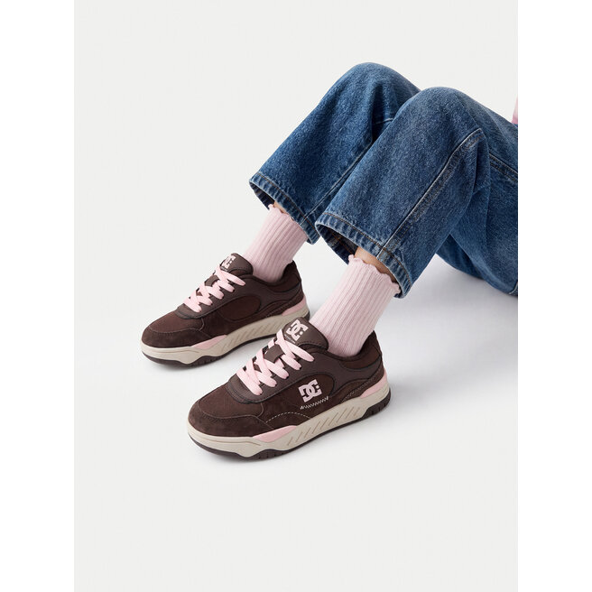 Sneakersy DC Shoes CEOWB-CP40-23383H2(DZ) Brązowy ciemny