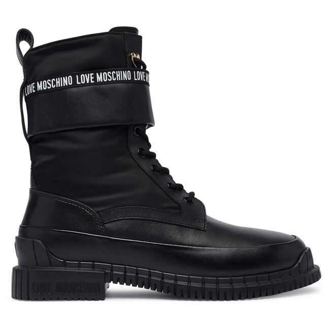 Trzewiki LOVE MOSCHINO JA24053G1PIN100A Czarny