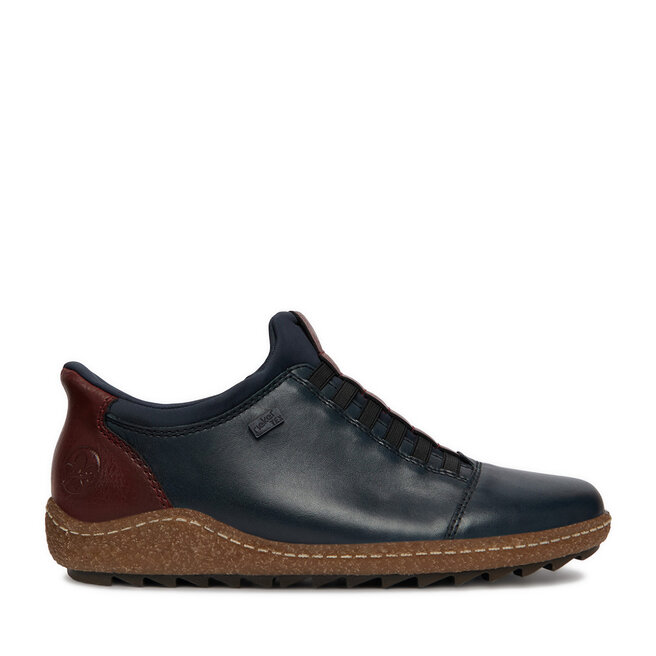 Półbuty Rieker CEO-L7562-14 Granatowy