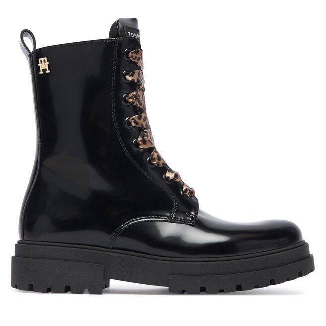 Trzewiki Tommy Hilfiger T4A5-35174-1453999 S Czarny