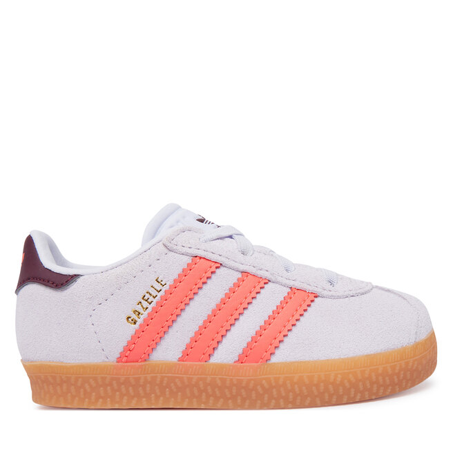 Sneakersy adidas Gazelle Comfort Closure Elastic Lace KI7138 Fioletowy jasny