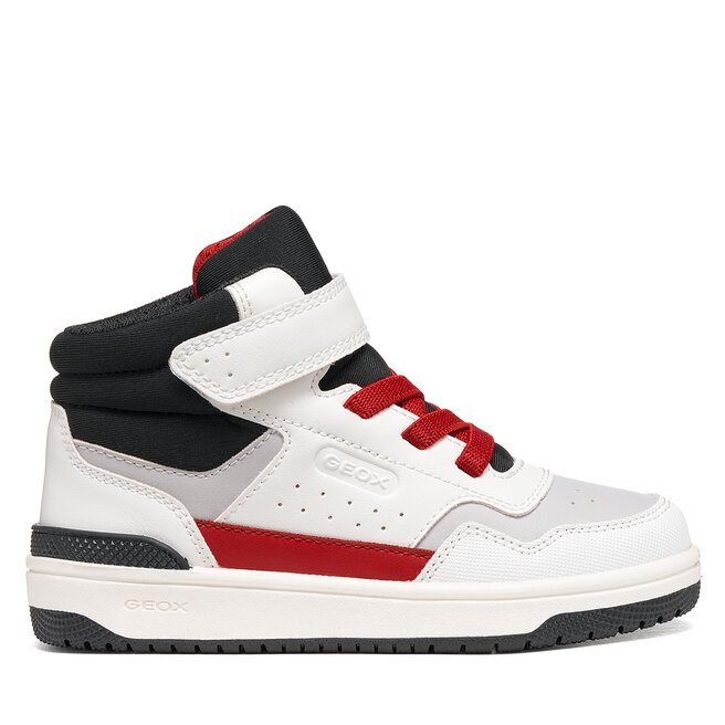 Sneakersy Geox J Washiba Boy J66LQI 0BC15 C0050 M Biały