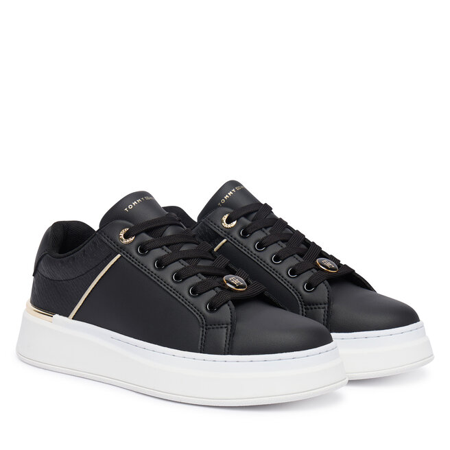 Sneakersy Tommy Hilfiger T3A9-35093-1955999 Czarny