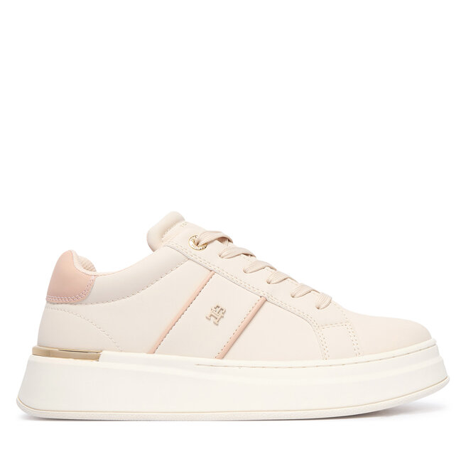Sneakersy Tommy Hilfiger T3A9-35091-1355359 D Beżowy jasny