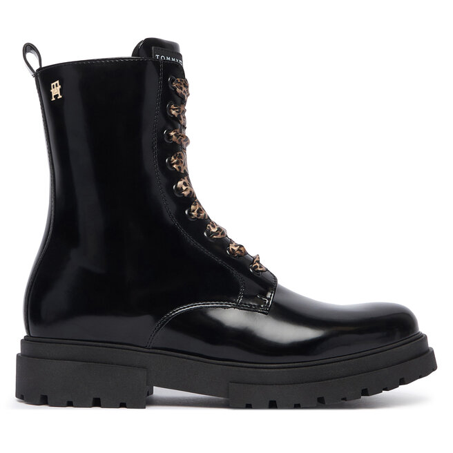 Trzewiki Tommy Hilfiger T4A5-35174-1453999 D Czarny