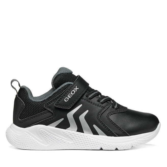 Sneakersy Geox J Sprintye Boy J66GBE 0BC14 C9999 M Czarny