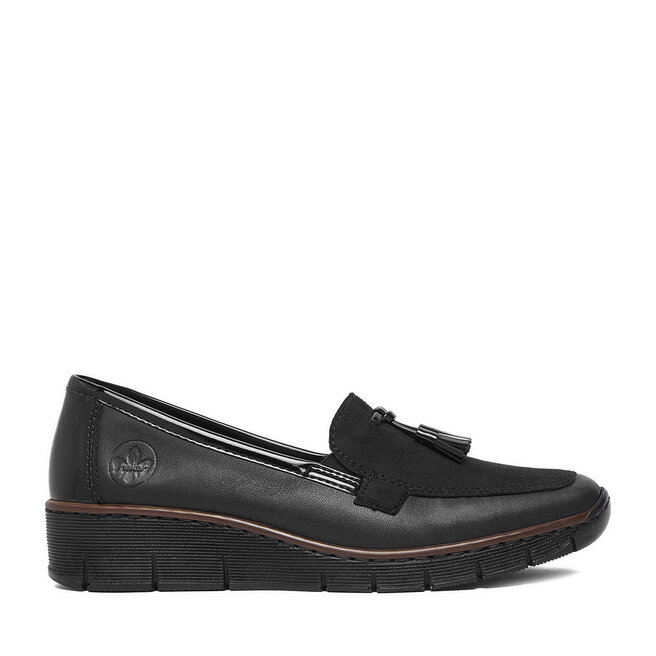 Półbuty Rieker CEO-53771-00 Czarny