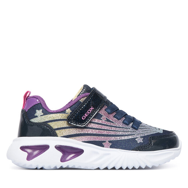 Sneakersy Geox J Assister Girl J56E9B 0ASKN C4269 S Granatowy