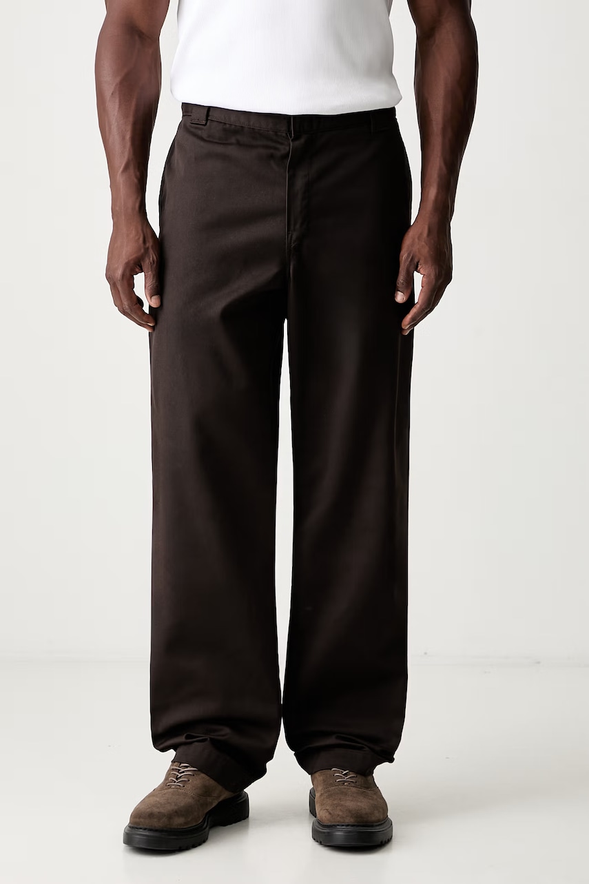 Carhartt WIP Master spodnie chinos z bawełną męskie