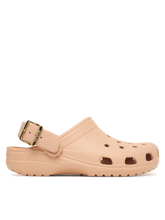 Crocs Klapki Classic Metallic Buckle Clog 213543 Różowy