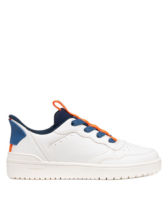 Geox Sneakersy J Washiba Fast In Boy J65NRA 05415 C0899 M Biały