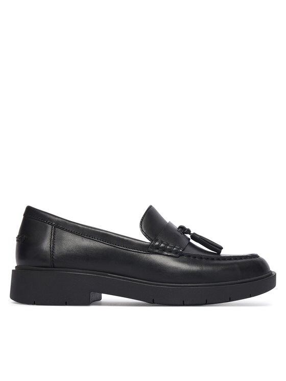 Geox Loafersy D Spherica Ec1 B D65DKA 43 C9999 Czarny