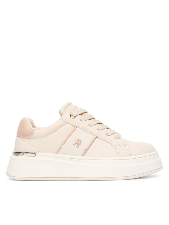 Tommy Hilfiger Sneakersy T3A9-35091-1355359 S Beżowy jasny