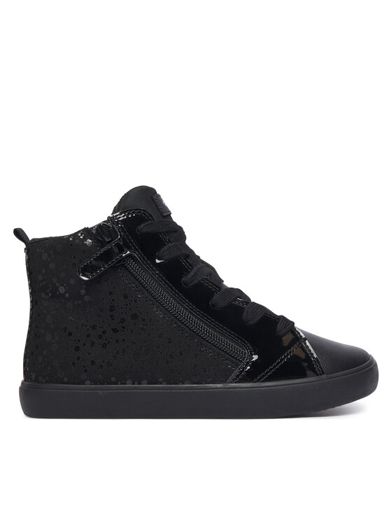Geox Sneakersy J Gisli Girl J664ND 0AU02 C9999 S Czarny