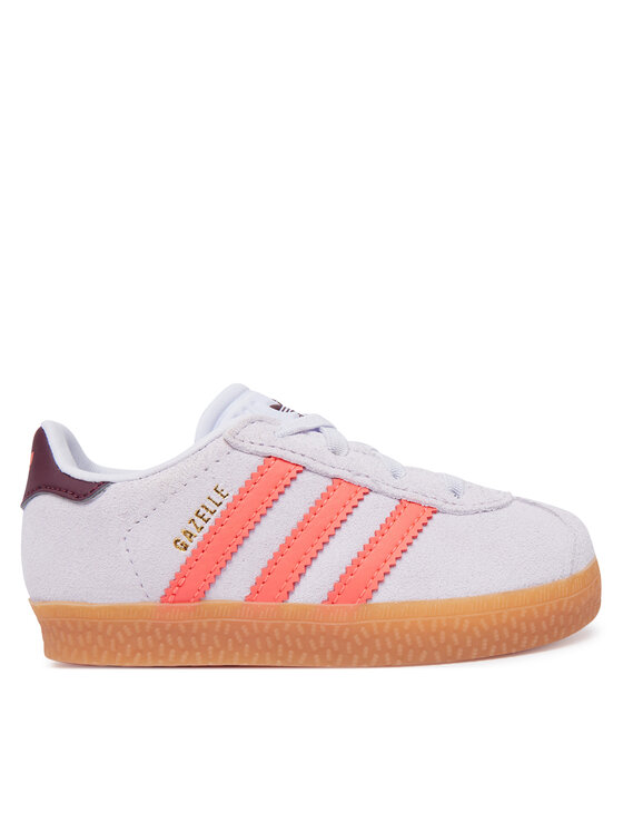 adidas Sneakersy Gazelle Comfort Closure Elastic Lace KI7138 Fioletowy jasny