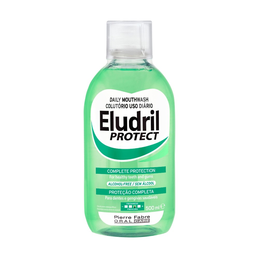 Eludril Protect, płyn do płukania jamy ustnej, 500 ml