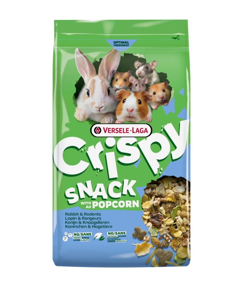 VERSELE-LAGA Crispy Snack with Popcorn 1,5 kg przysmaki z popcornem dla królików i gryzoni