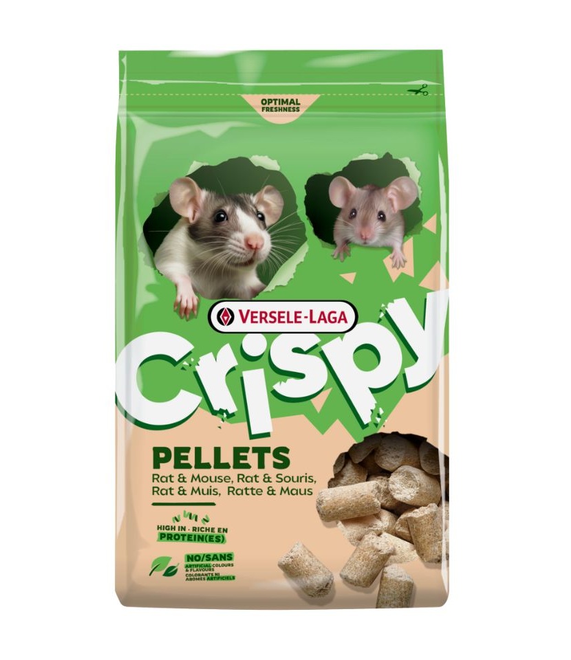 VERSELE-LAGA Crispy Rat and Mouse 1 kg karma w formie pelletu dla szczurów i myszy