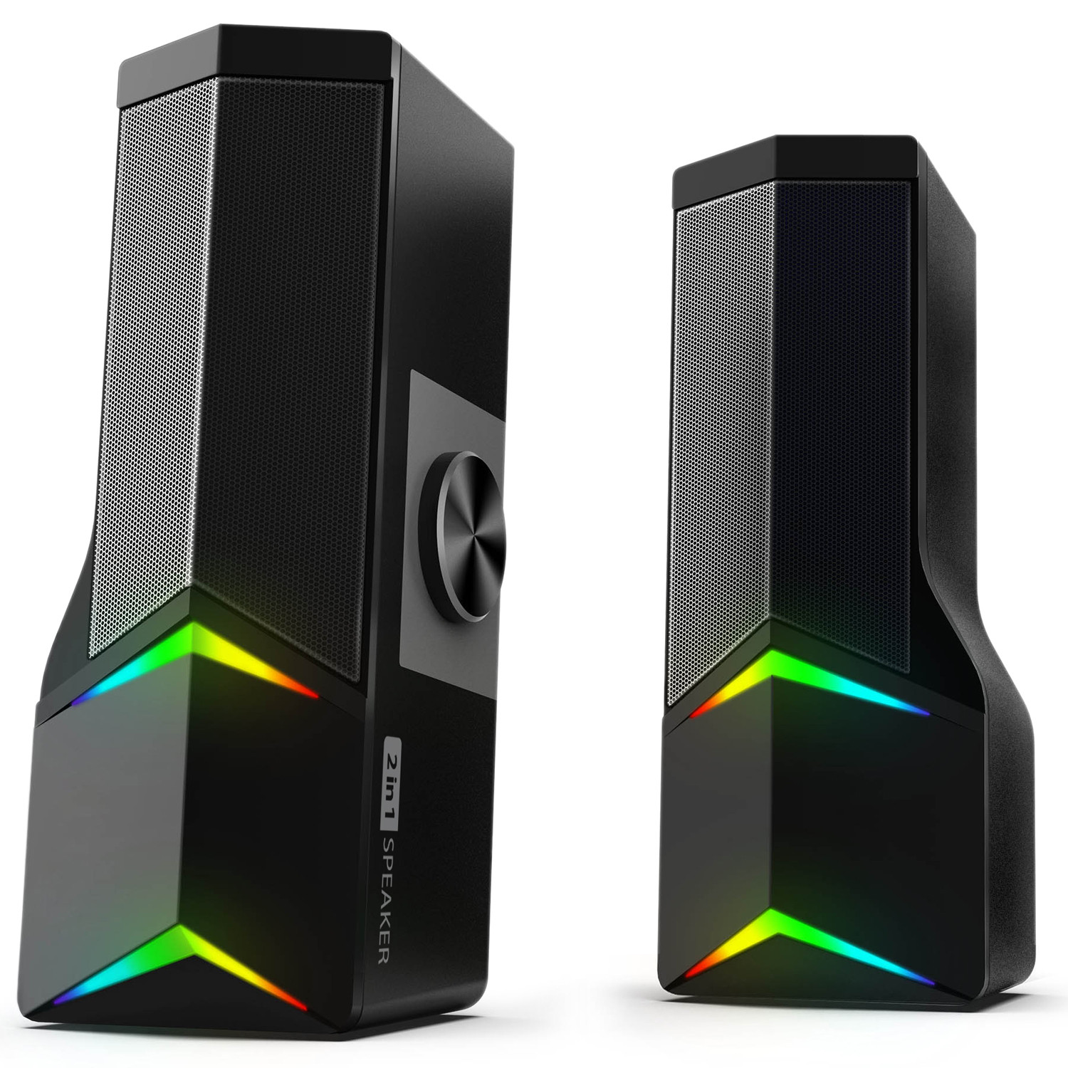 Głośniki GoGEN 2in1 (głośnik/soundbar z BT, RGB do komputera, TV