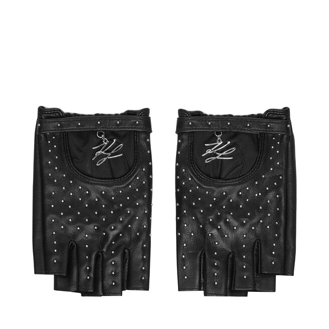 Rękawiczki KARL LAGERFELD B3W33010 Czarny