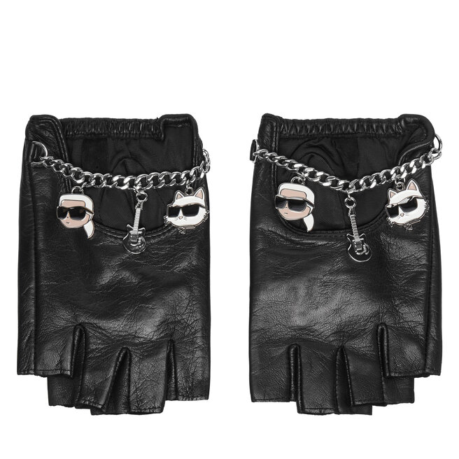 Rękawiczki KARL LAGERFELD B3W33034 Czarny