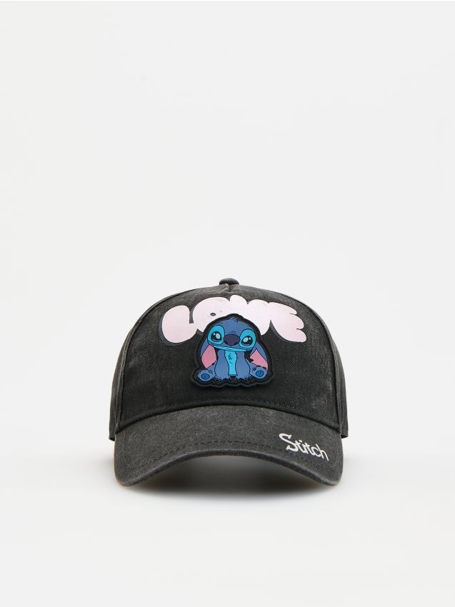 Reserved - Czapka z daszkiem Lilo i Stitch - czarny