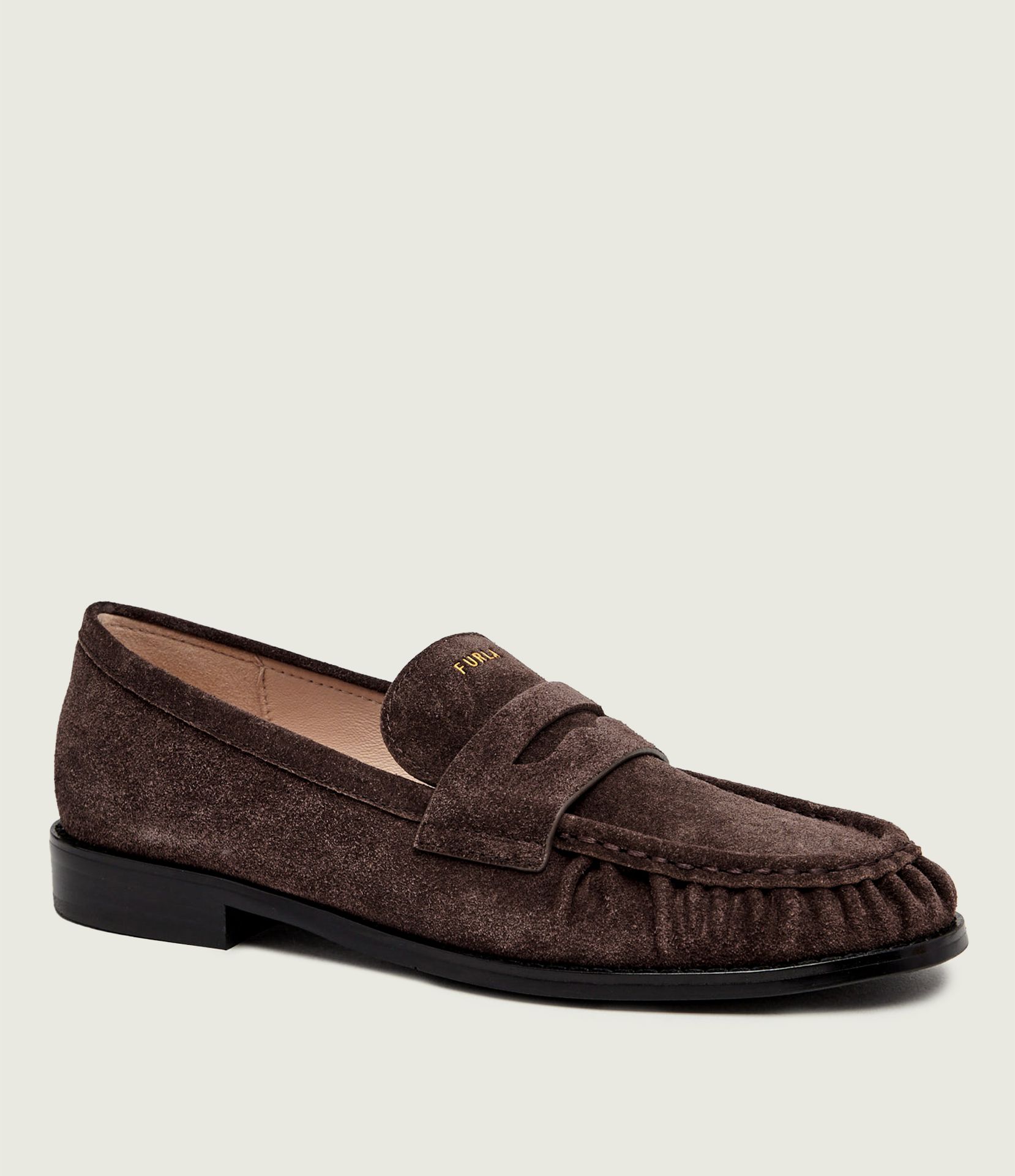 Furla Loafersy Furla Soft zamsz