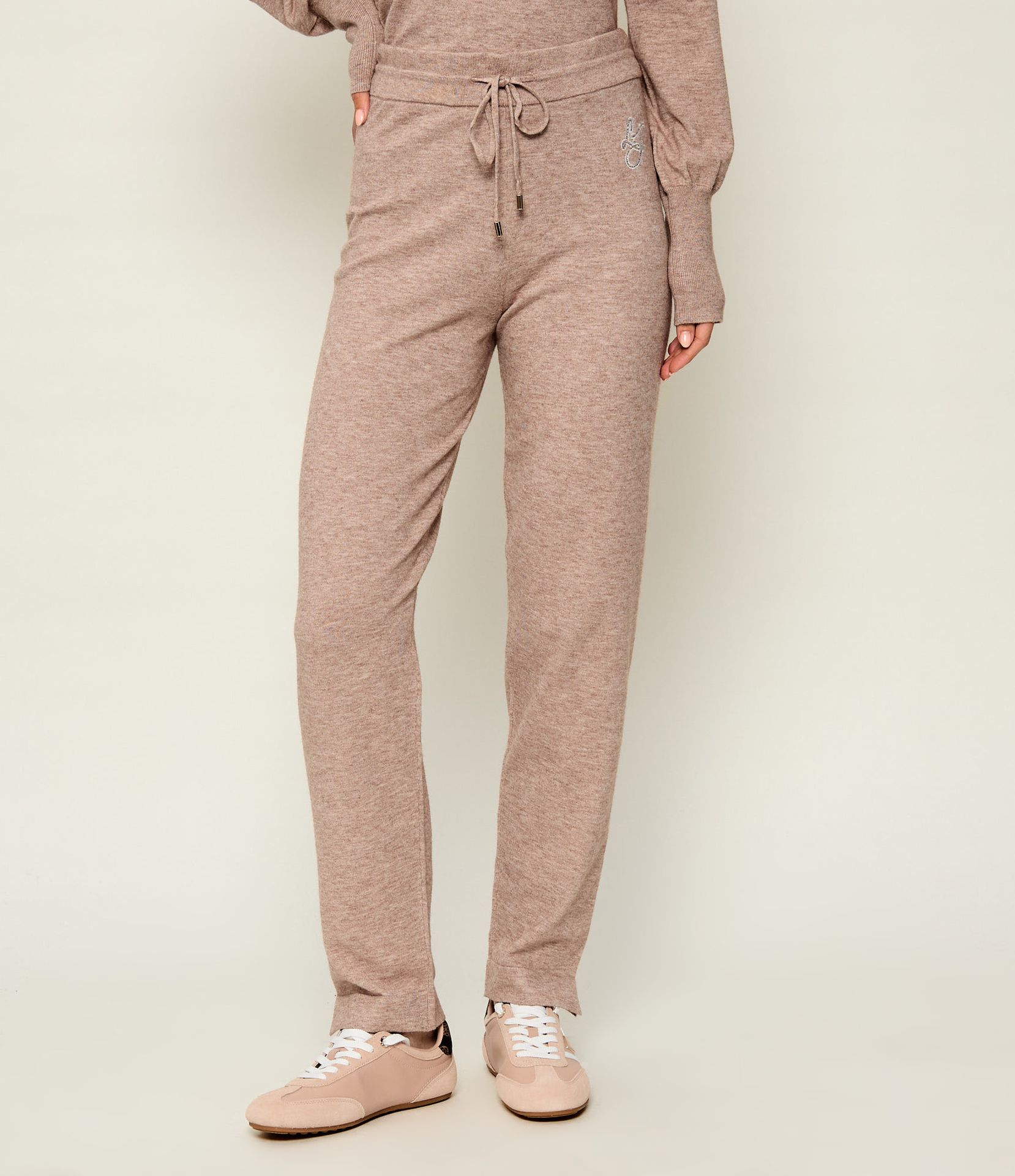 Liu Jo Sport Spodnie dzianinowe Regular Fit