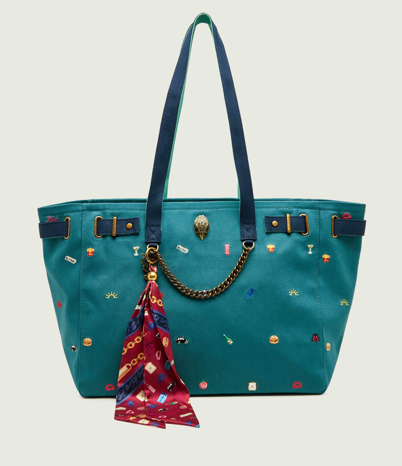 Kurt Geiger Shopperka + apaszka The Sloane
