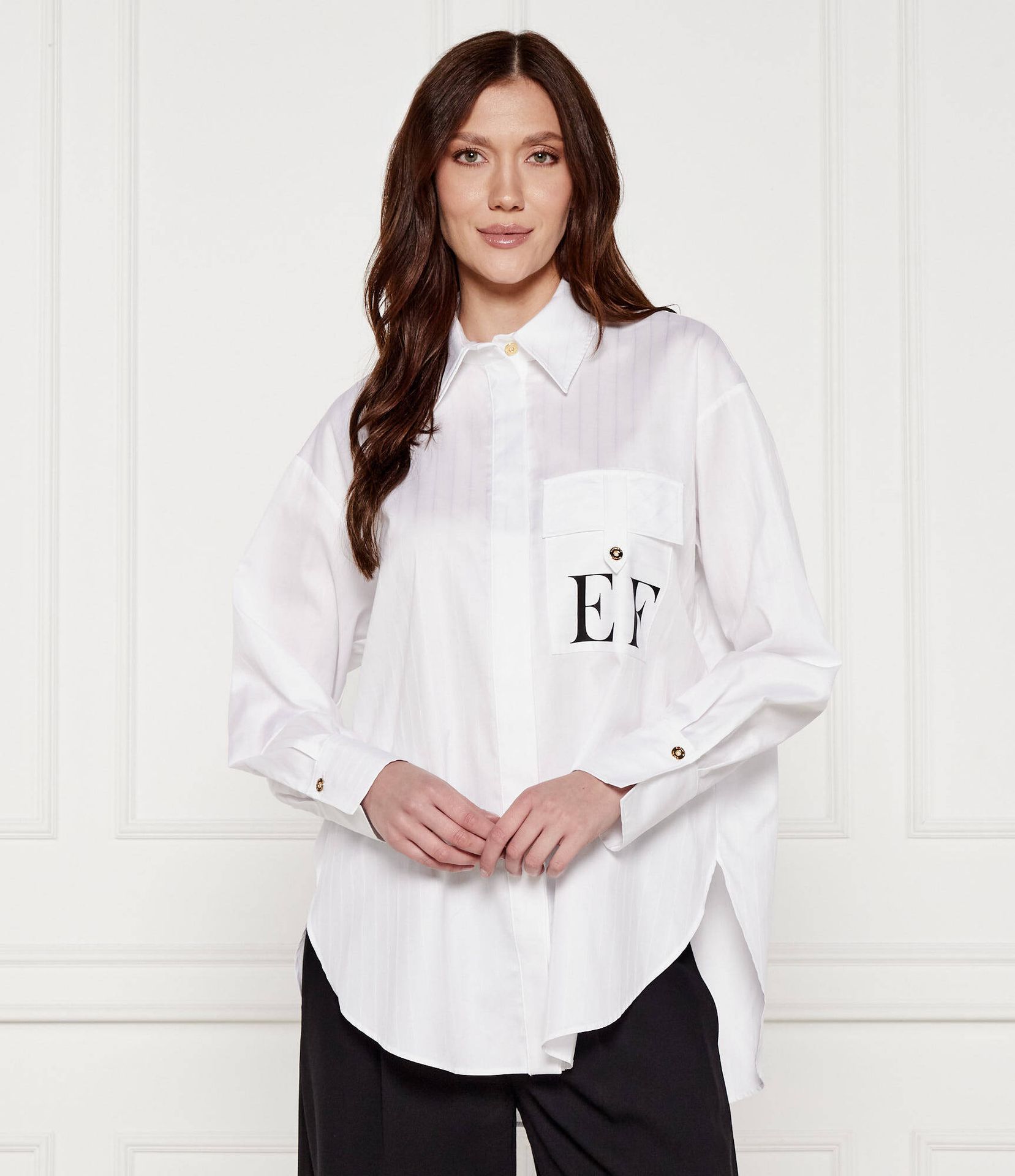 Elisabetta Franchi Koszula Oversize fit