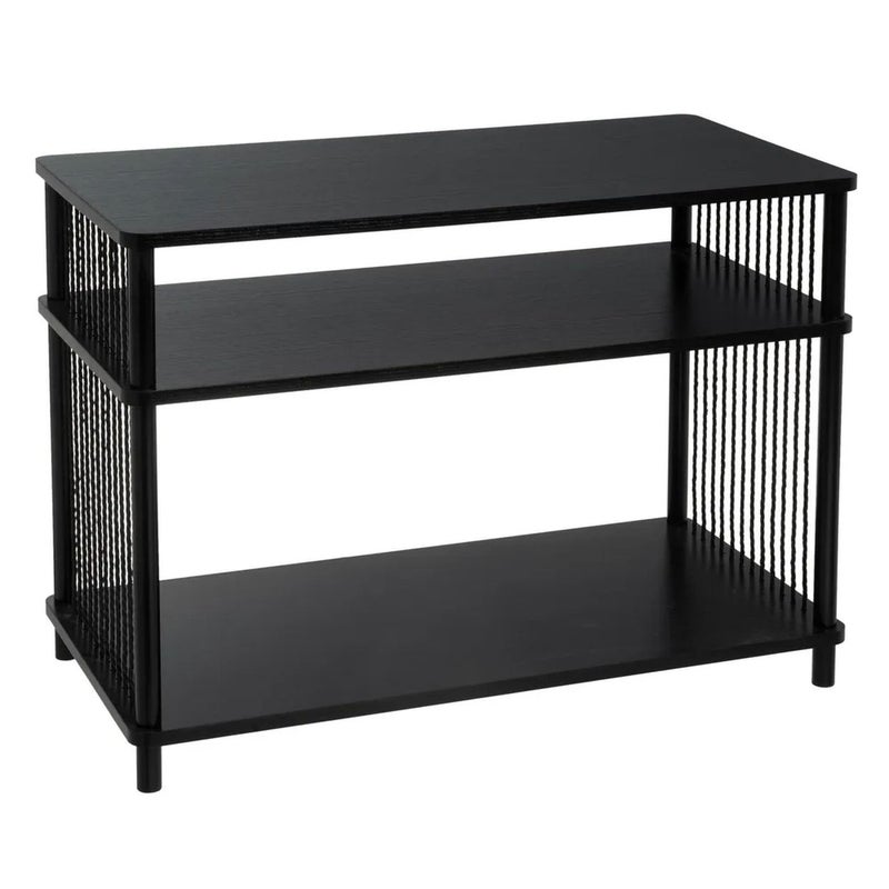 Szafka pod TV HowHomely MANILA czarna 80x40x56 cm 1 szt.