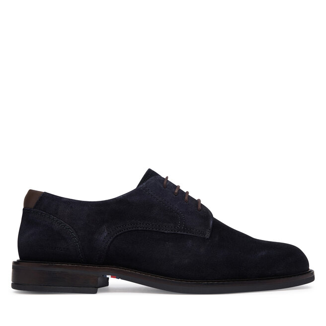 Półbuty Tommy Hilfiger Corporate Dressy FM0FM05969 Granatowy