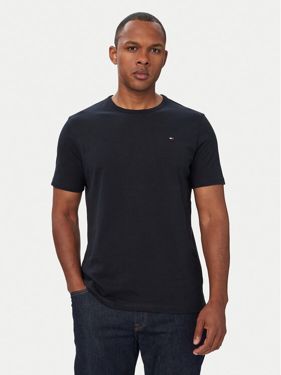 Tommy Hilfiger Komplet t-shirtów 3P Ss Tee UM0UM03870 Granatowy Regular Fit