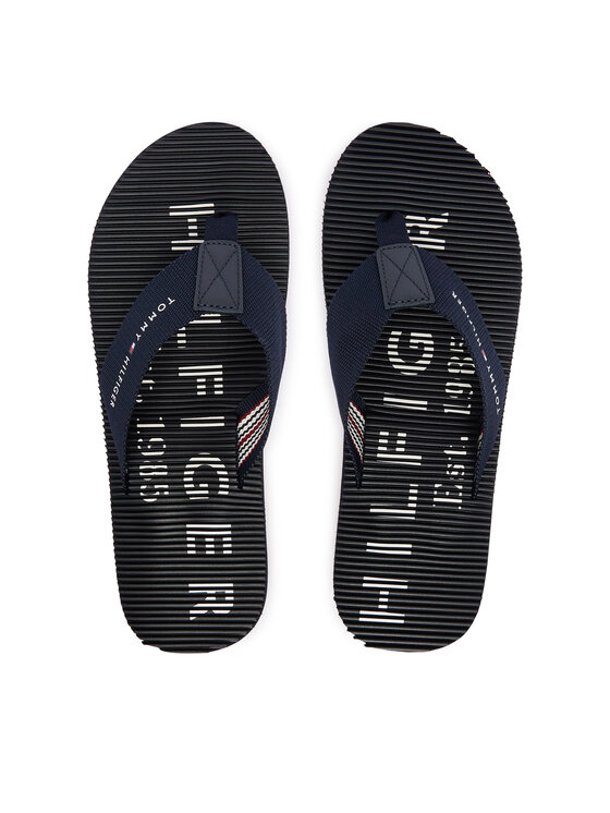 Tommy Hilfiger Japonki Massage Beach Sandal FM0FM06006 Granatowy