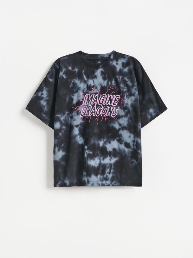 Reserved - T-shirt Imagine Dragons - czarny