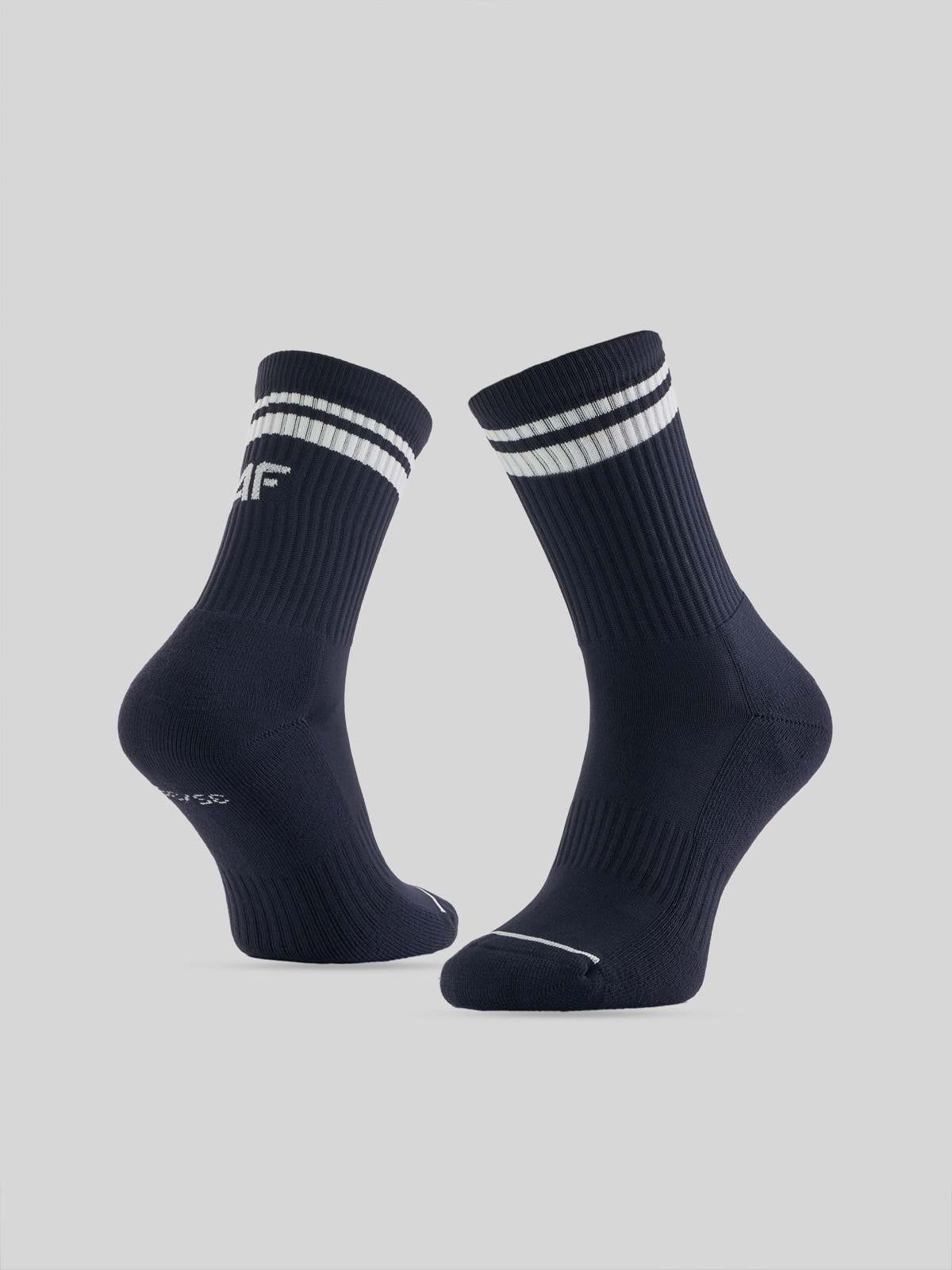 4F Skarpetki tenisowe długie (2-pack) damskie - granatowe 39-42
