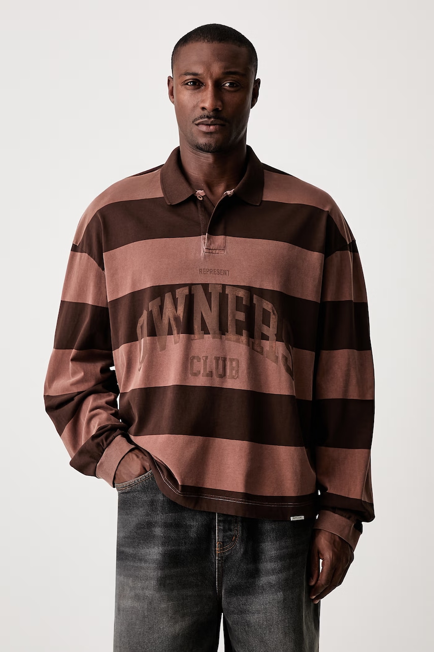 Represent longsleeve męski bawełniany