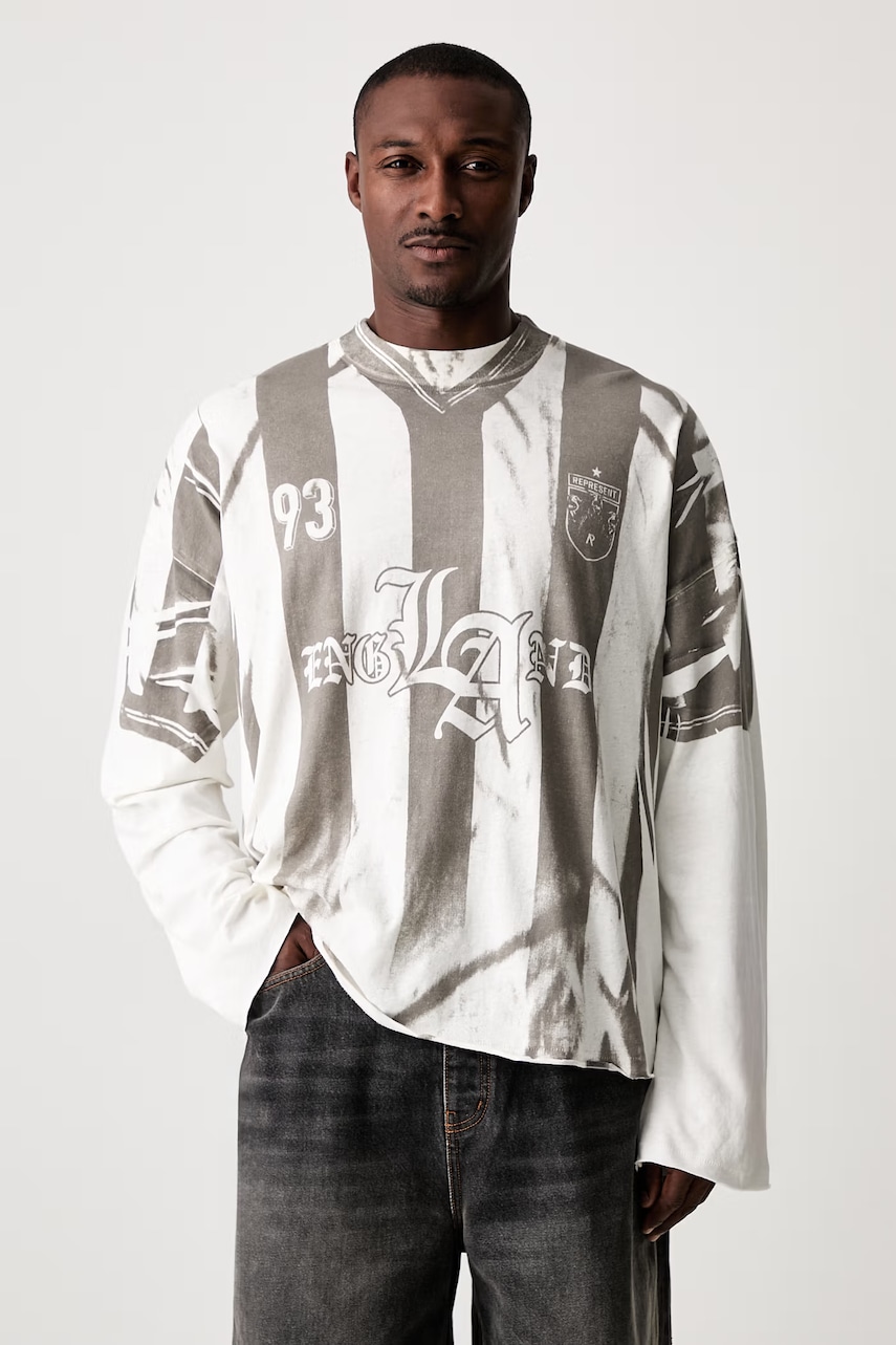 Represent longsleeve męski z bawełną