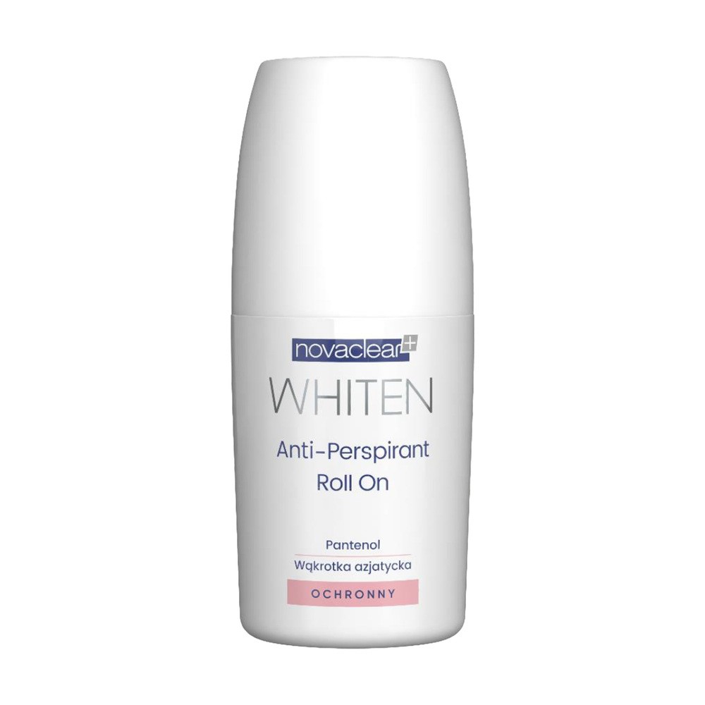 Novaclear Whiten, antyperspirant, roll-on, ochronny, 50 ml