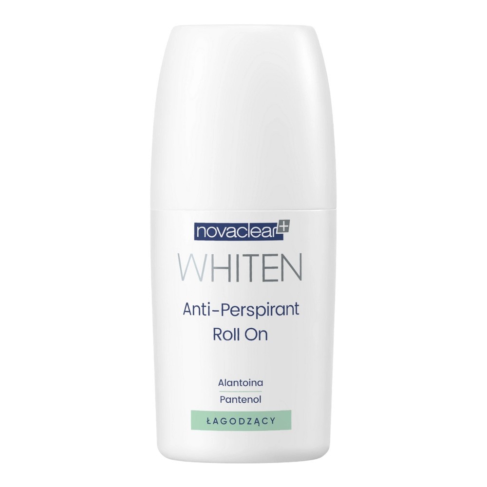 Novaclear Whiten, antyperspirant, roll-on, łagodzący, 50 ml