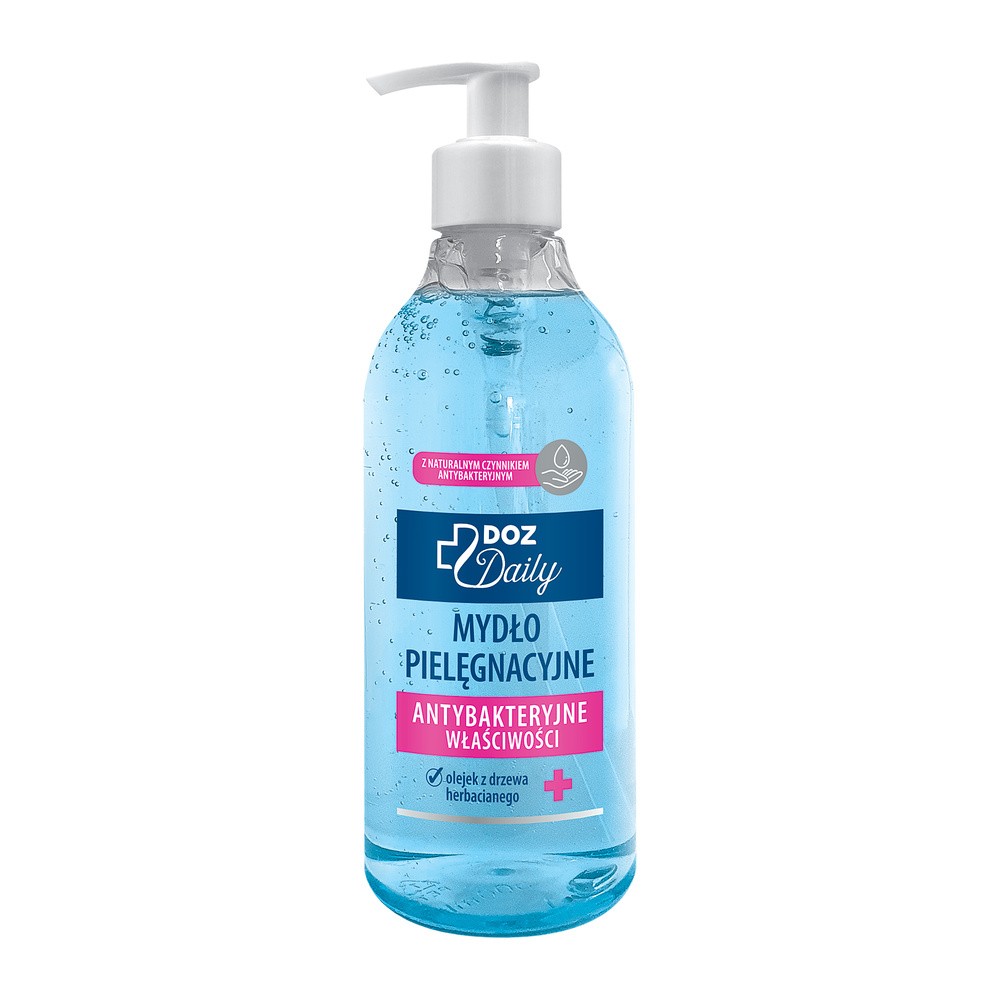DOZ Daily, mydło pielęgnacyjne, antybakteryjne, 500 ml