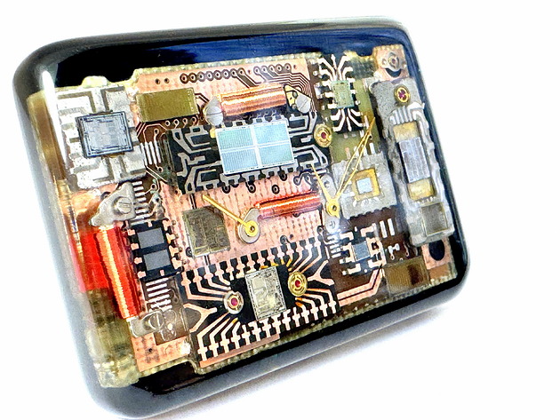 Broszka - Lost In Time VI - 3D - unikat