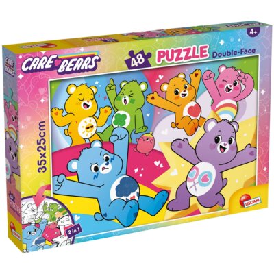 Puzzle LISCIANI Troskliwe Misie Dwustronne M-Plus 304-116775 (48 elementów)