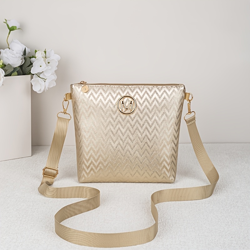 TEMU Modna Klasyczna Damska Torba na Ramię w Jednolitym Kolorze, Elegancka Torba Crossbody z , Wysokiej Jakości i Uniwersalna, Idealna do Codziennych