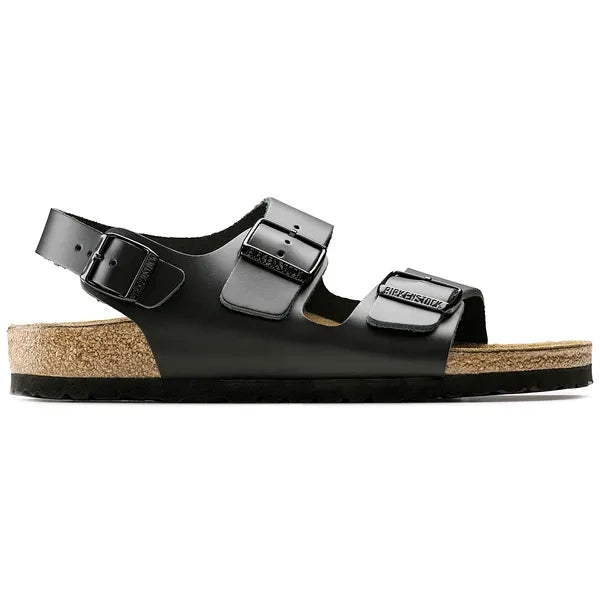 Milano Black Natural Leather - 38