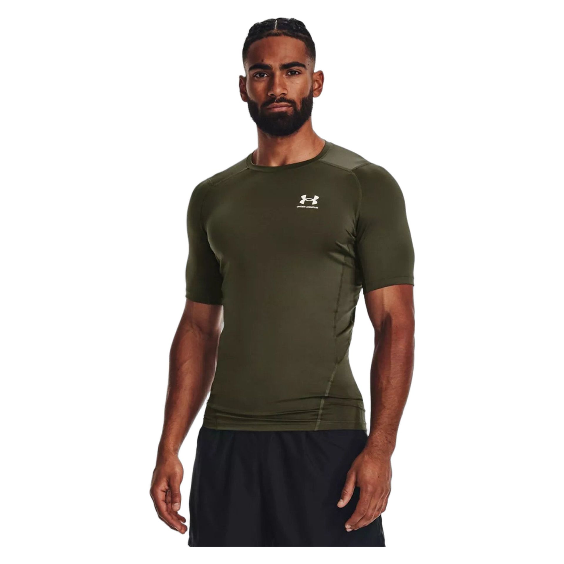 HeatGear Armour Compression Marine OD Green - XXL