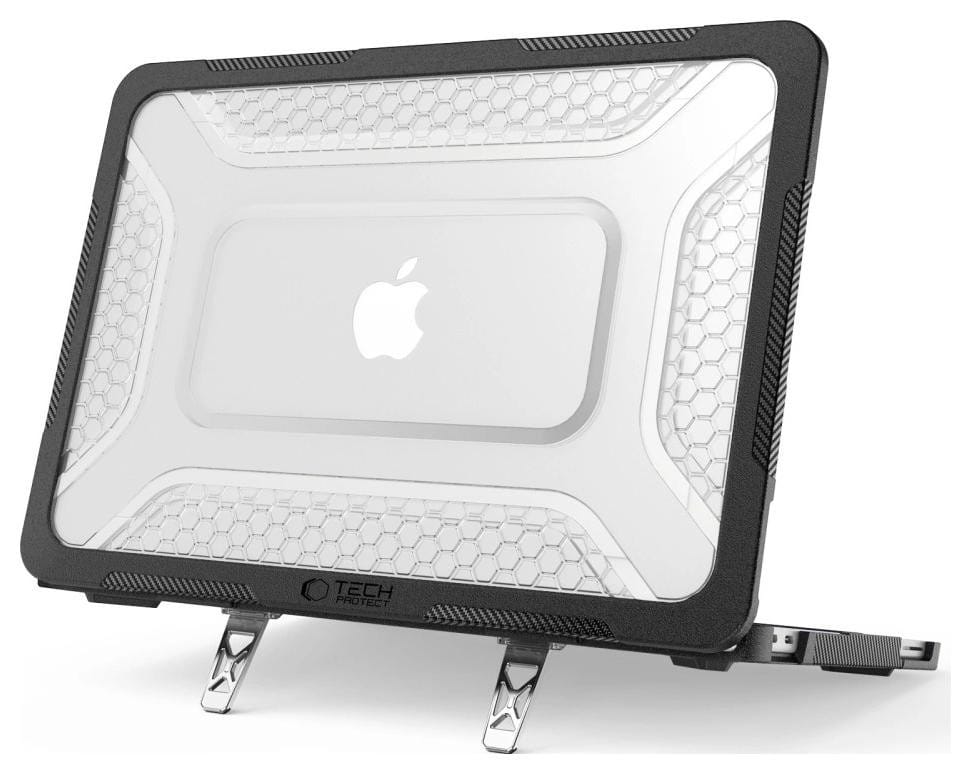 Tech-Protect Kevlar Pro MacBook Neo 13 2026 matte black/cleaar