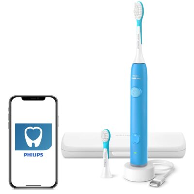 Szczoteczka soniczna PHILIPS Sonicare for Kids Smart HX6600/42 Niebieski